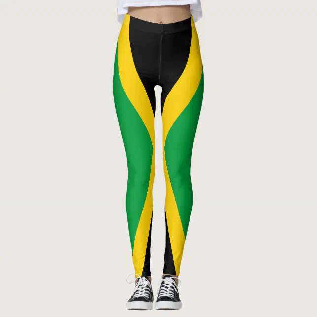 Jamaican Flag Leggings Zazzle