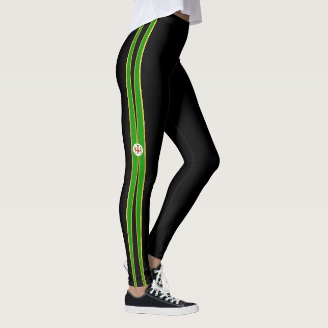 Jamaican flag leggings (Right)