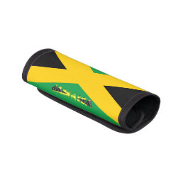 Jamaican flag luggage handle wrap