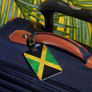 Jamaican Flag Luggage Tag