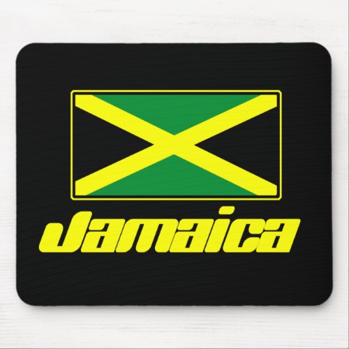 Jamaican Flag Mouse Pad