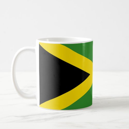 Jamaican flag mug