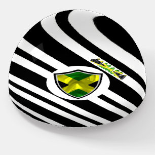 Jamaican flag paperweight