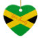 Jamaican Flag| Personalized Christmas Ornament