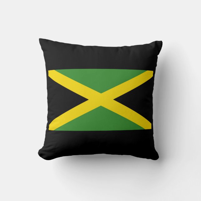Jamaican Flag Pillow (Front)