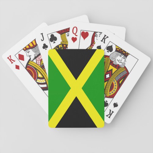 Jamaican Flag Playing Cards