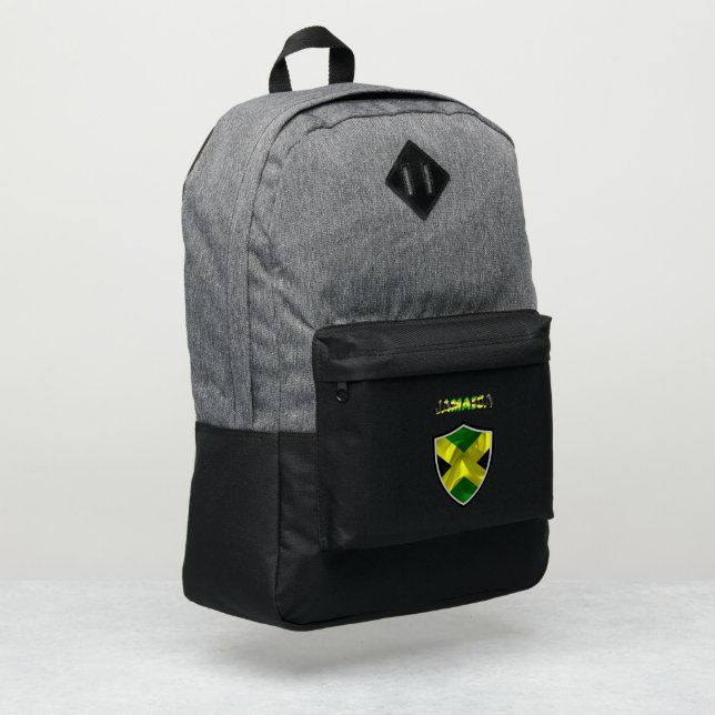 Jamaican flag port authority® backpack (Left Corner)
