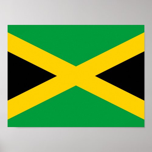 Jamaican Flag Poster
