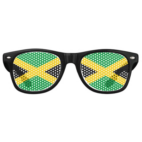Jamaican Flag Retro Sunglasses