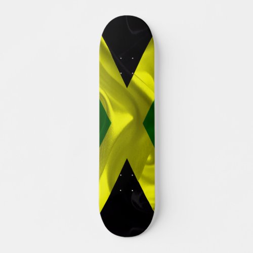 Jamaican flag skateboard