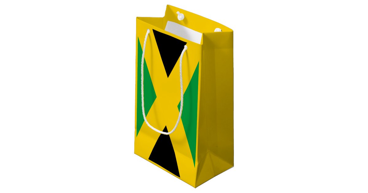 Jamaican flag small gift bag Zazzle