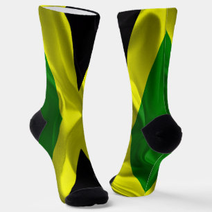 Jamaican flag socks