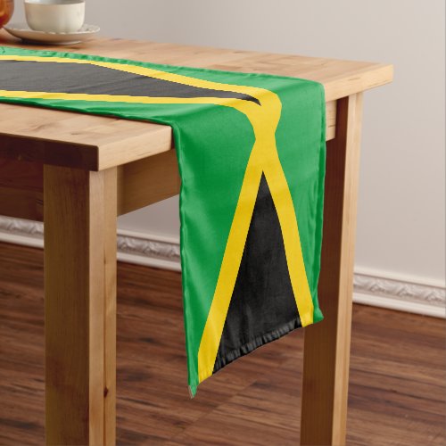 Jamaican flag  Sports fan house decor  Jamaica S Short Table Runner