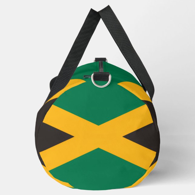Jamaican Flag Stadium  Duffle Bag (Left)