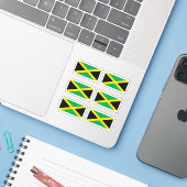 Jamaican flag sticker | Zazzle
