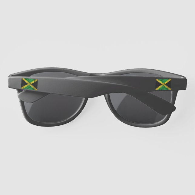 Jamaican Flag Sunglasses (Back)
