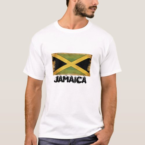 Jamaican flag T_Shirt