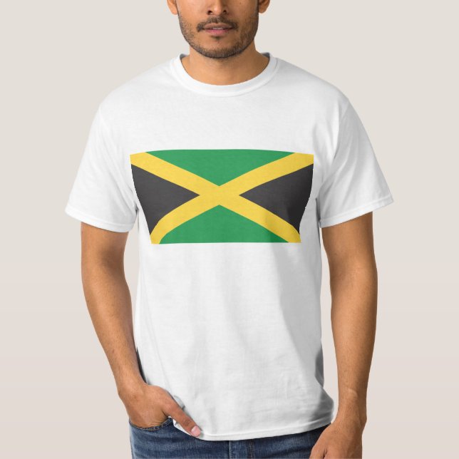 Jamaican Flag T-Shrt T-Shirt (Front)