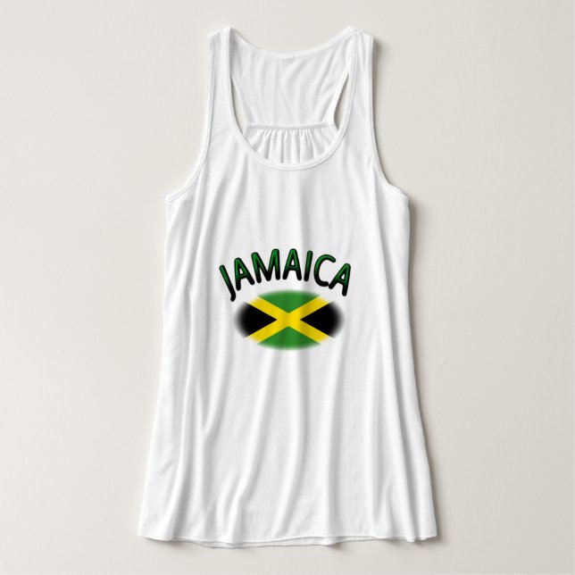 Jamaican Flag Tank Top (Design Front)