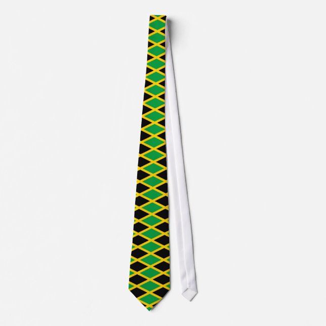 Jamaican flag tie (Front)