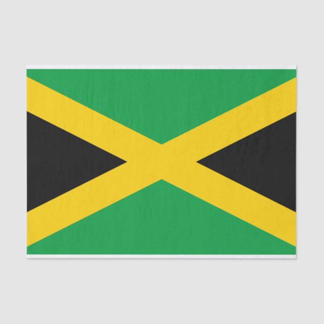Jamaican Flag Tissue Paper (Front)