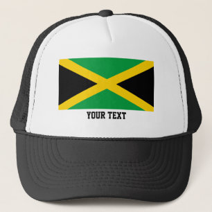 Jamaican flag trucker hat