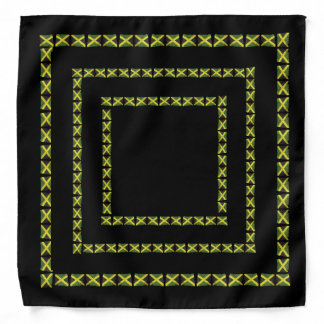 Jamaican Flags Stripe Bandana