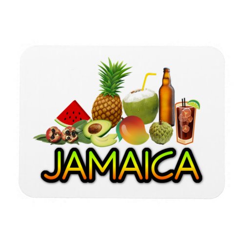Jamaican food magnet