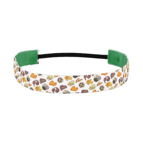 Jamaican Foods Caribbean Island Cooking Cuisine Athletic Headband