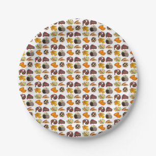 Jamaican Foods Caribbean Island Cuisine Print Paper Plates