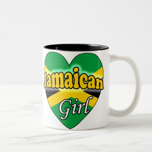 Jamaican Girl Two_Tone Coffee Mug