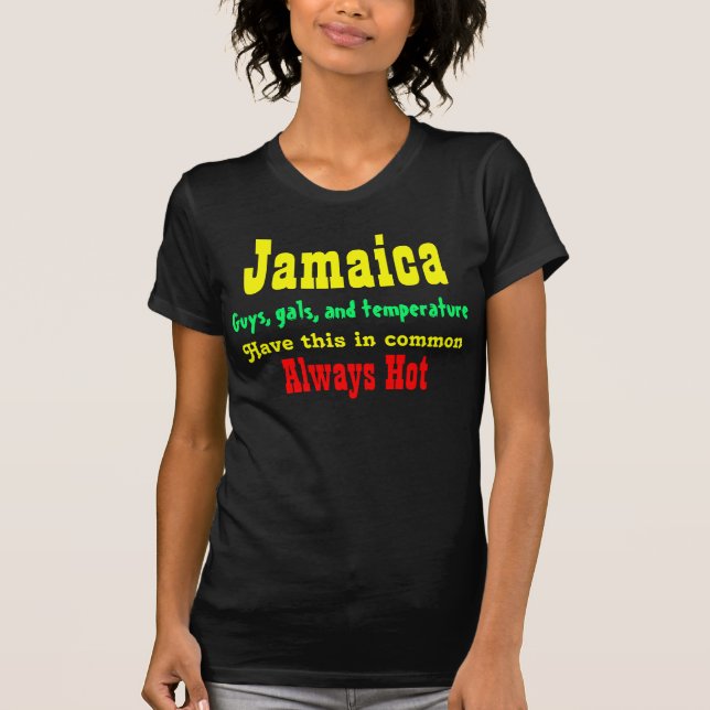 Jamaican girls T-Shirt (Front)