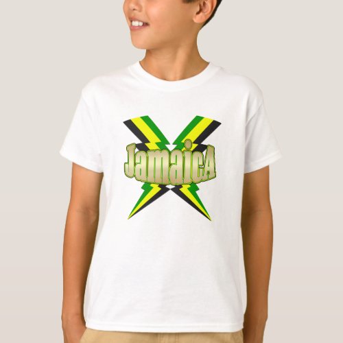 Jamaican Gold Kids Lightening Bolt Tees