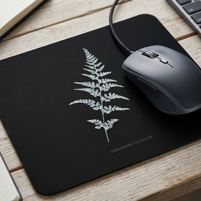 Jamaican Goldback Fern, Gymnogramma Sulphurea Mouse Pad (Jamaican Goldback Fern, Gymnogramma Sulphurea. Mouse Pad)