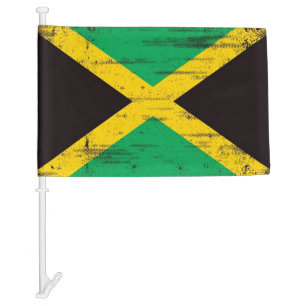 Jamaican Grunge Flag