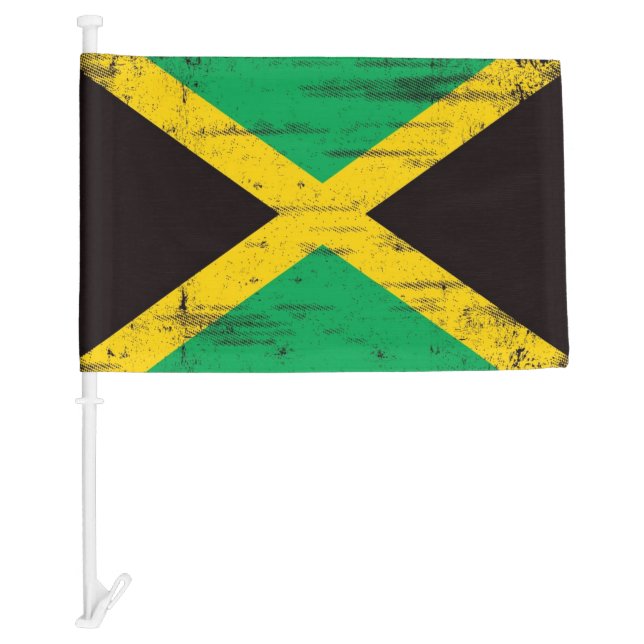 Jamaican Grunge Flag (Front)