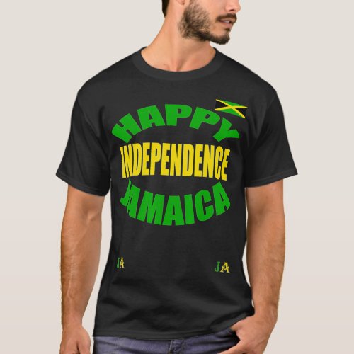Jamaican Happy Independence Jamaica  T_Shirt