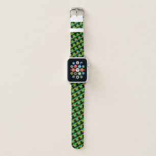 Jamaican Hearts & Jamaican Flag fashion / Jamaica Apple Watch Band