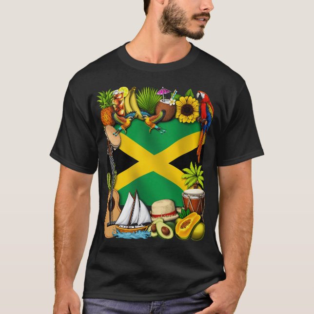 Jamaican Heritage T-Shirt (Front)