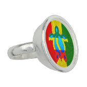 Jamaican Honu Ring (Side)