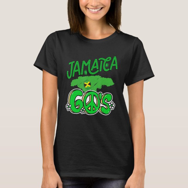 Jamaican Independence Day Jamaica 60th Independenc T-Shirt (Front)