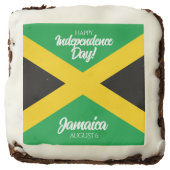 Jamaican Independence Day Jamaica National Flag Brownie (Front)