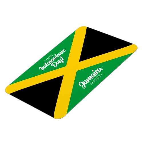 Jamaican Independence Day Jamaica National Flag Magnet