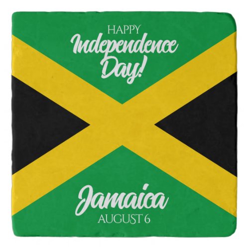 Jamaican Independence Day Jamaica National Flag Trivet