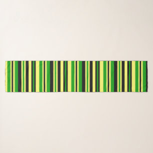 Jamaican Inspired Striped scarf