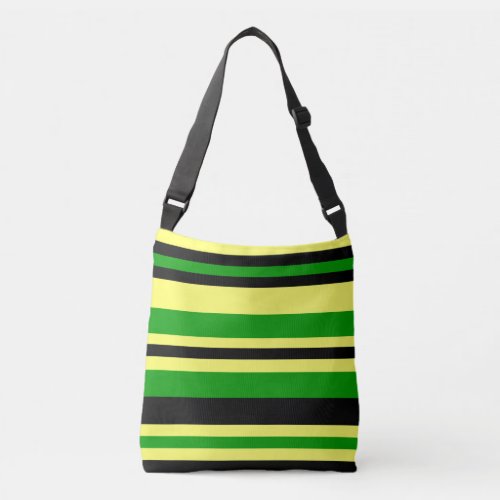 Jamaican Inspired Stripes Tote bag