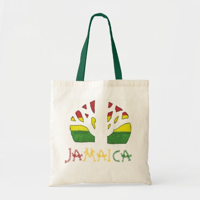 Jamaican Ital Tote Bag (Front)