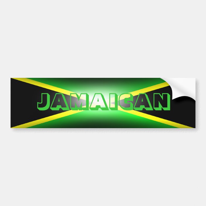 Jamaican Jamaica Bumper Sticker