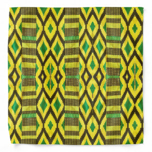 Jamaican Kente Styled Bandana