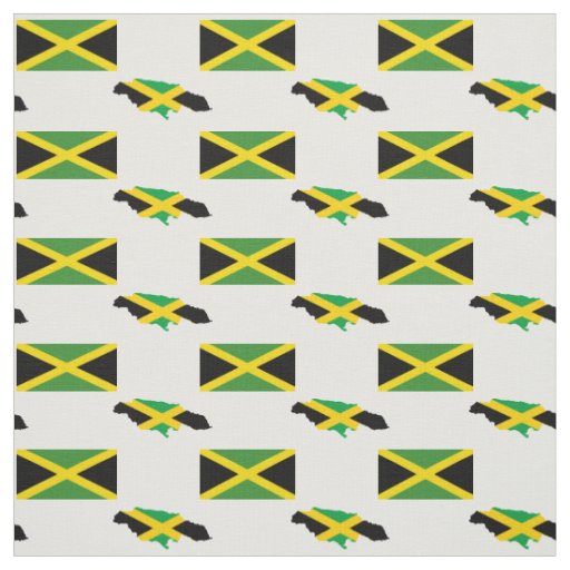Saltire Flag of Jamaica Rubber Stamp 